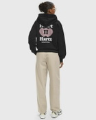 Carhartt WIP Hooded Heart II Hartt Jacket Black Womens Hoodies/Zipper