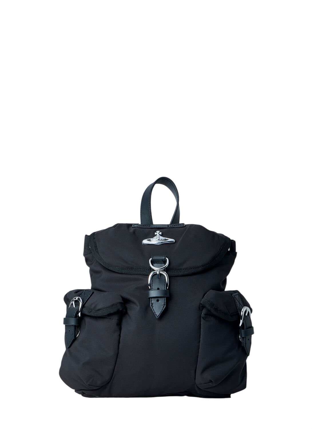 Vivienne Westwood Black Mini Ella Heart Backpack Vivienne Westwood