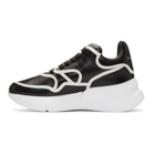 Alexander McQueen Black and White Oversized Sneakers