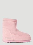 Moon Boot - No Lace Boots in Pink