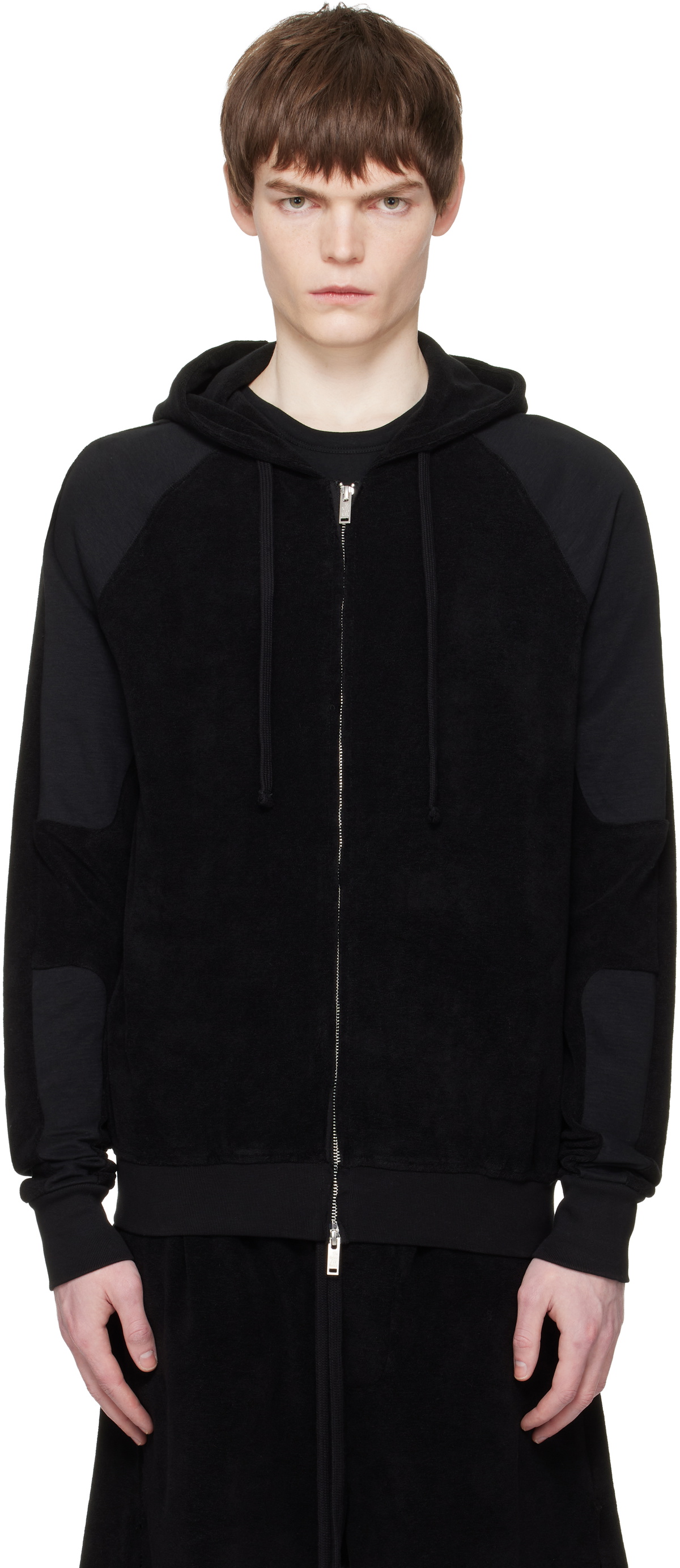 thom/krom Black M SJ 693 Hoodie