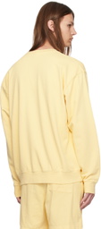 Sporty & Rich Yellow Carlyle Sweatshirt