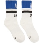 ADER error White Colorblocked Socks