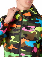 MC2 Saint Barth Man Hooded Lightweight Windbreaker With Camouflage Print