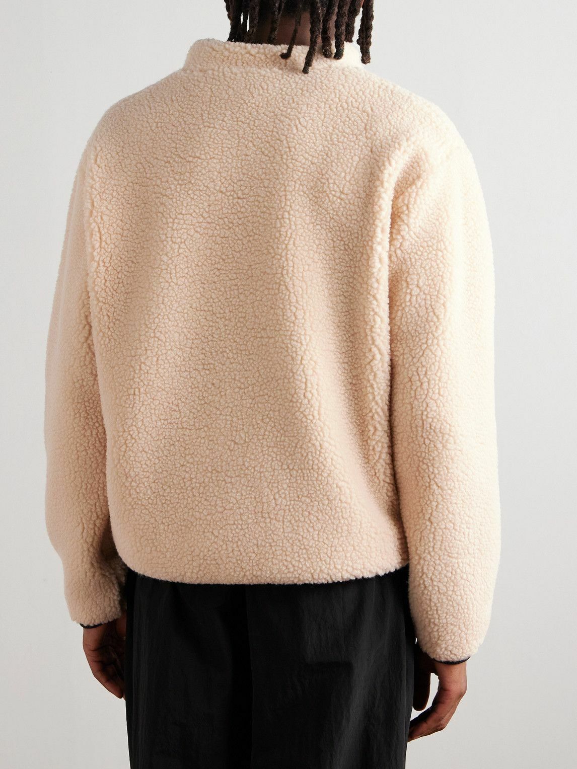 DISTRICT VISION - Doug Fleece Half-Zip Sweatshirt - Neutrals