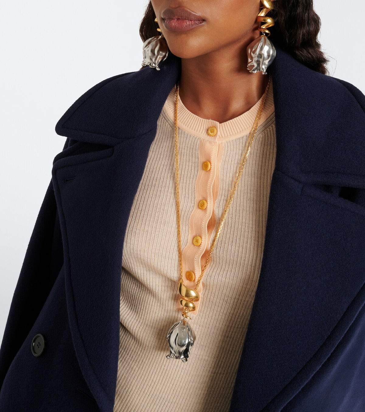 Chloé Laiton embellished necklace