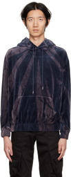 JiyongKim Navy Sun-Bleached Hoodie