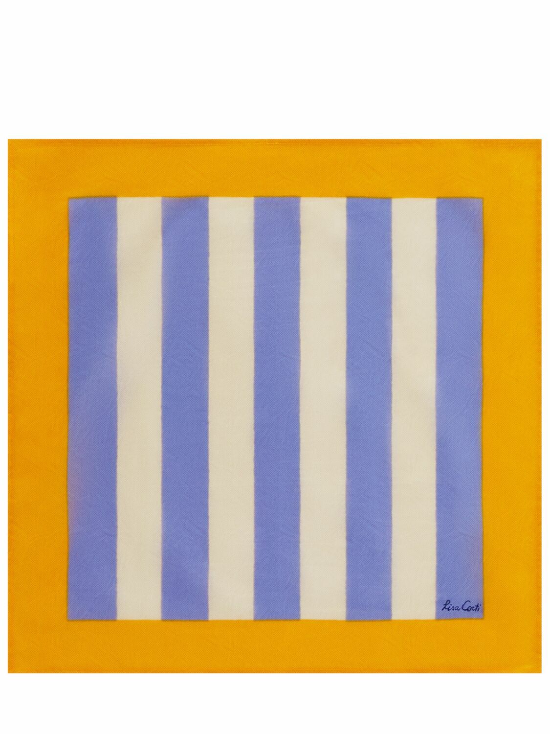 LISA CORTI Set Of 4 Nizam Stripes Napkins