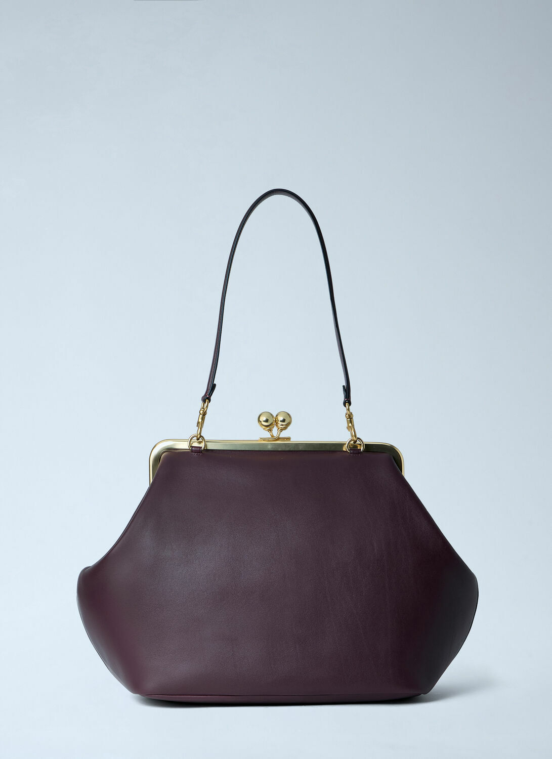 Coach Large Kisslock Frame Handbag