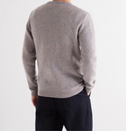 Norse Projects - Sigfred Mélange Brushed-Wool Sweater - Blue