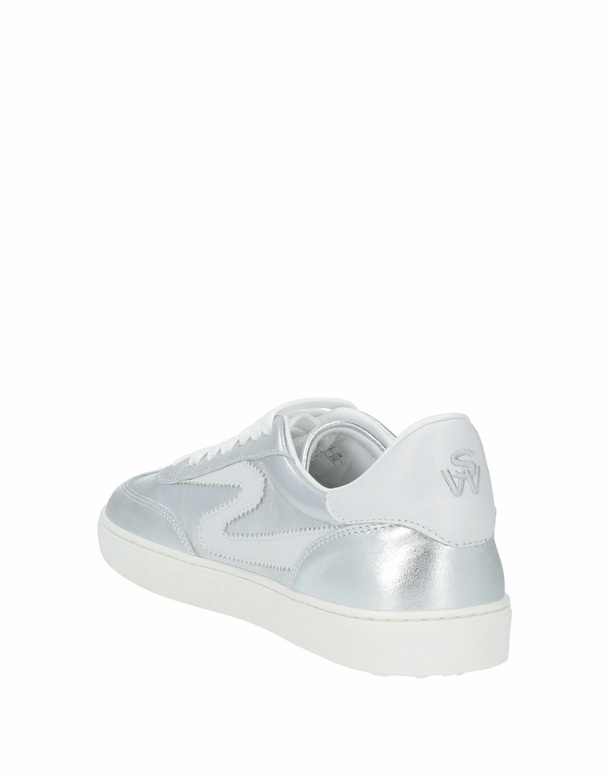 Stuart Weitzman Womens Sneakers in Silver