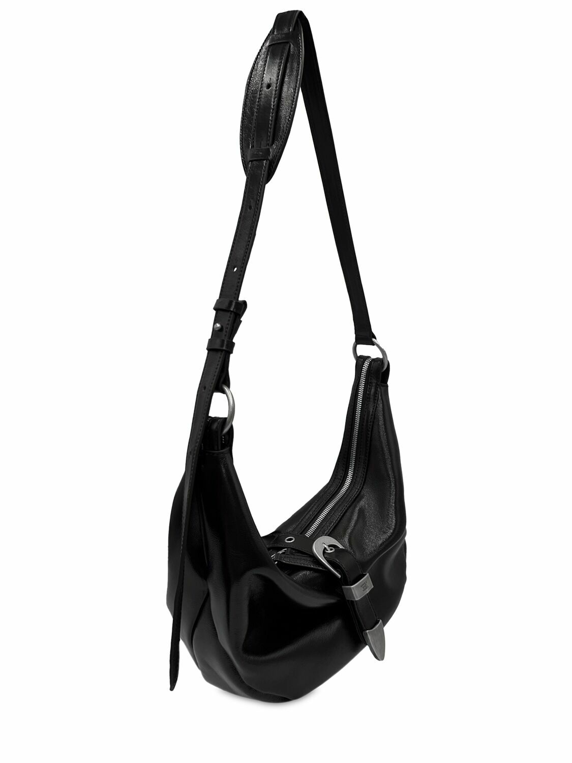 MARGE SHERWOOD - Mini Belted Leather Hobo Bag Marge Sherwood