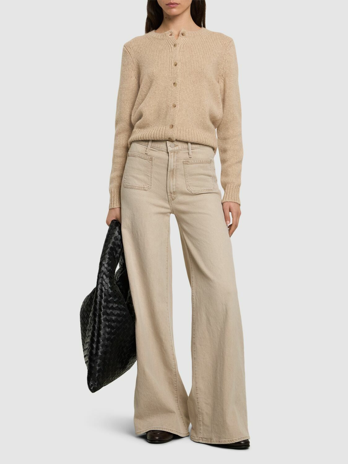 Cardigan En Cachemire Nili Lotan Saskia Taille XS - Neuf Sans étiquettes, Matière Luxueuse, Beige