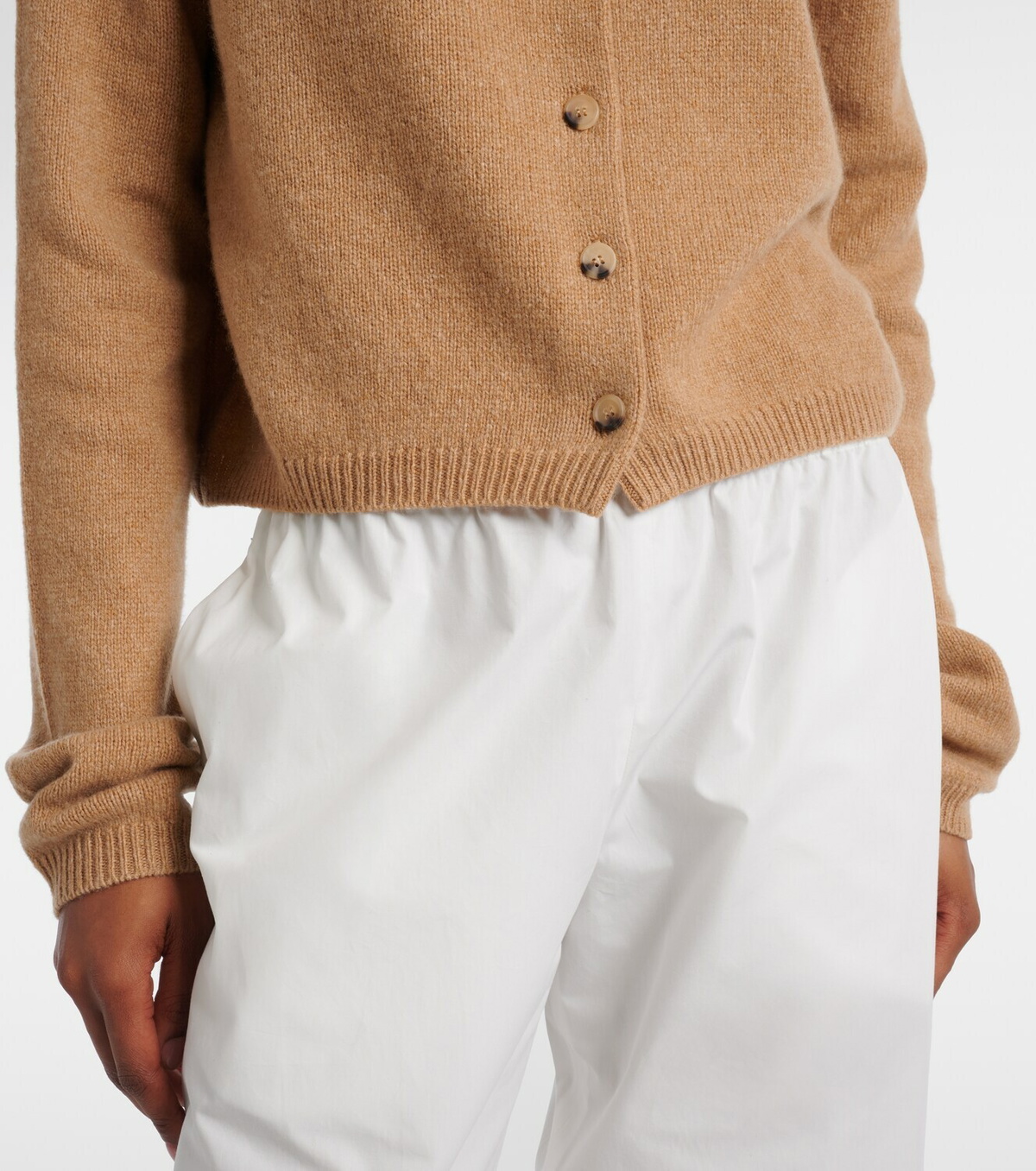Khaite Annora wool and cashmere cardigan