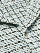 Thom Browne - Checked Cotton-Tweed Shirt Jacket - Blue