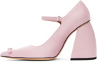 Shushu/Tong Pink Pointed High Heels