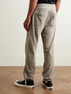 James Perse - Straight-Leg Cotton-Jersey Sweatpants - Gray