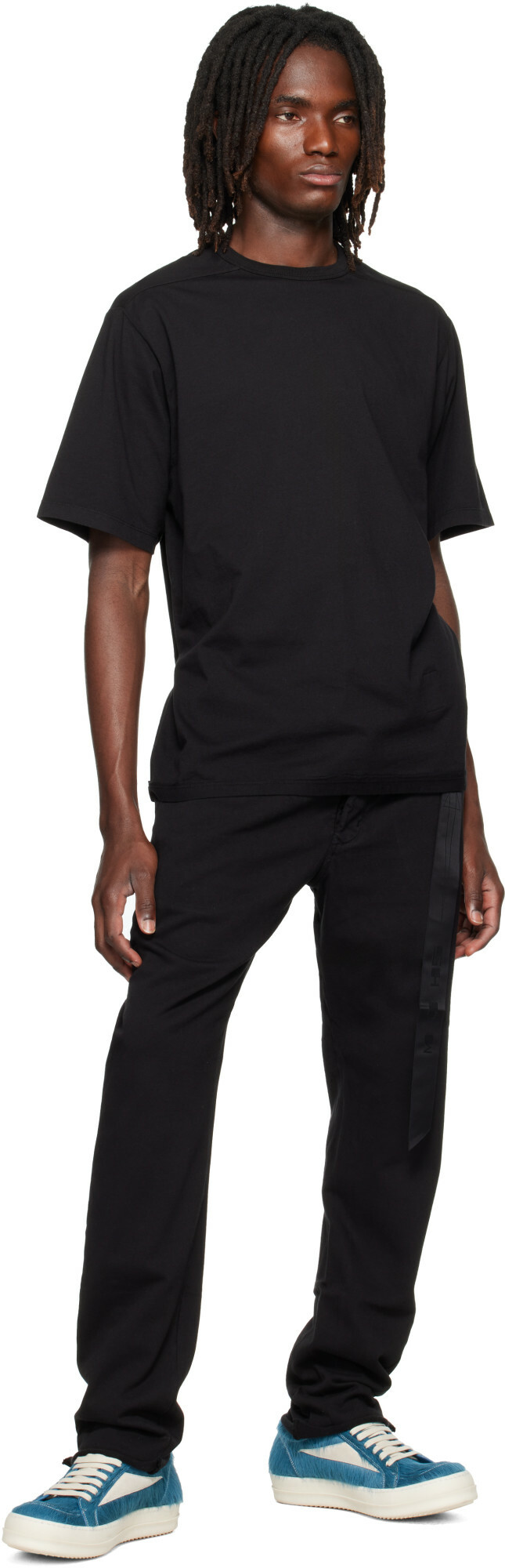 Rick Owens DRKSHDW Black Tower Berlin Drawstring Sweatpants