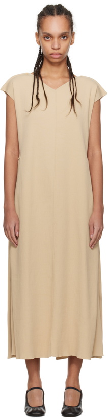 Photo: CASEY CASEY Beige Coste 2/2 Midi Dress