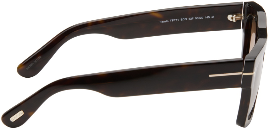 TOM FORD Tortoiseshell Fausto Sunglasses TOM FORD
