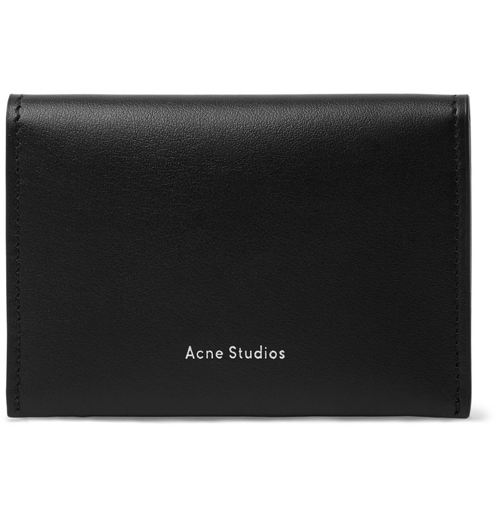 Photo: Acne Studios - Leather Bifold Cardholder - Black