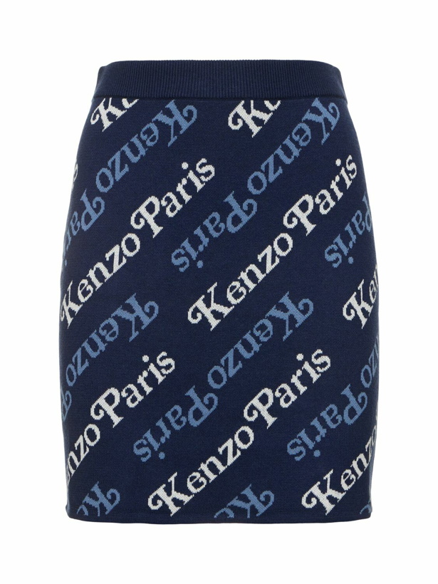 Photo: KENZO PARIS - Kenzo X Verdy Cotton & Wool Mini Skirt