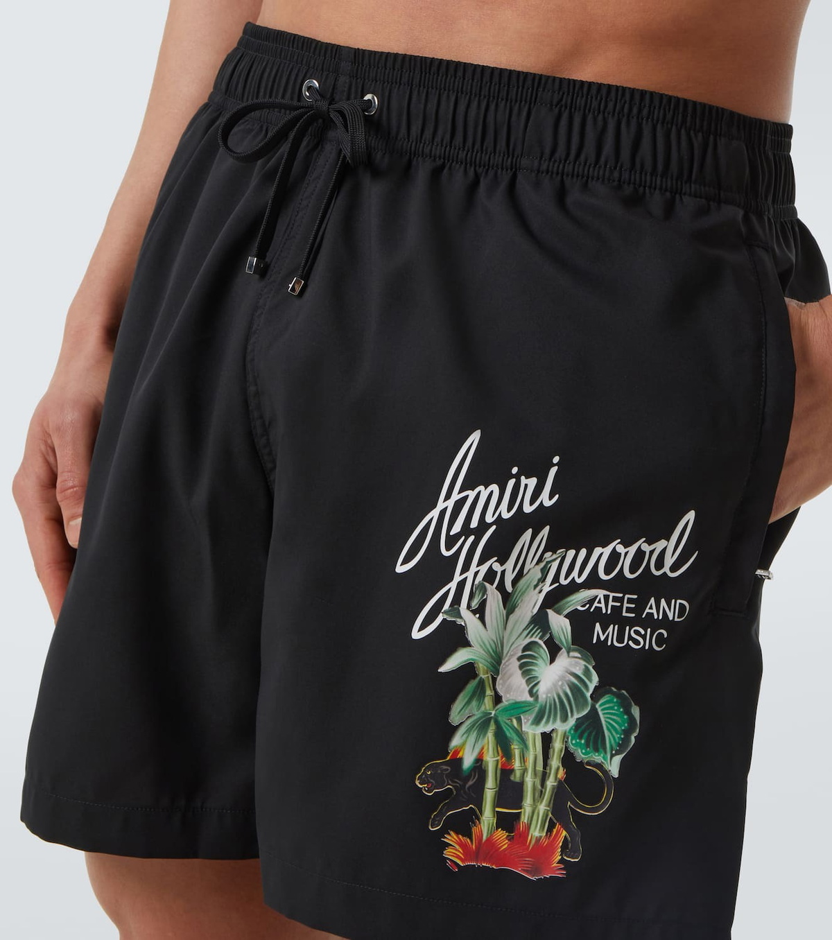 Amiri Printed swim trunks