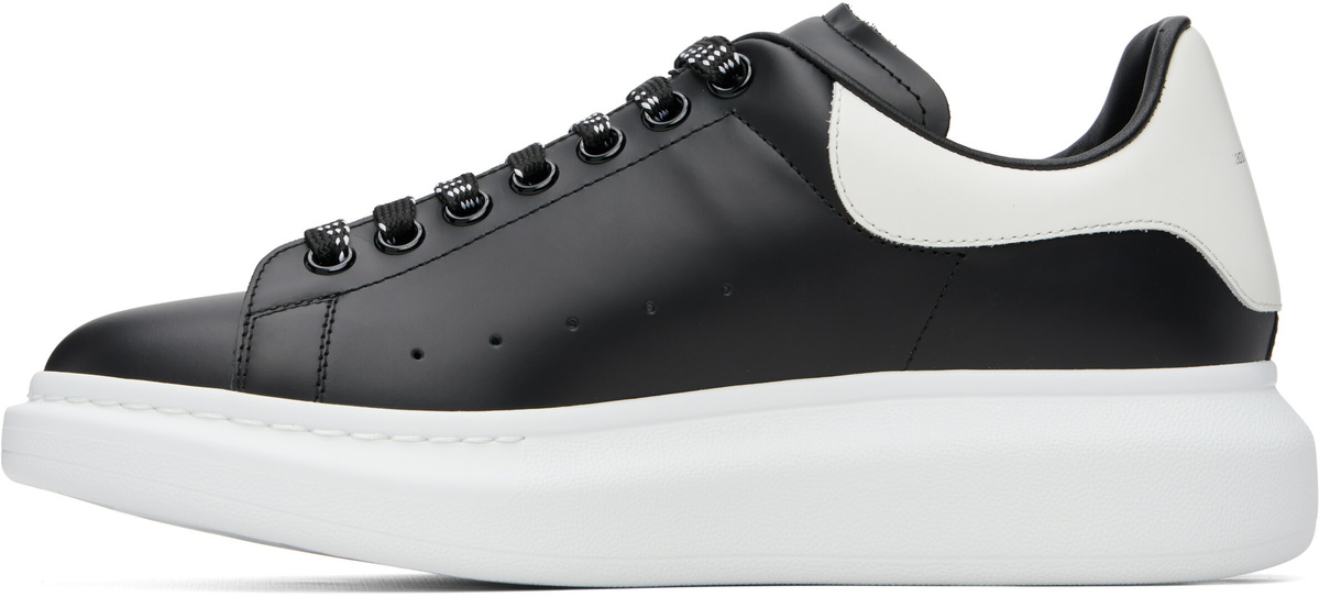 McQueen Black & White Oversized Sneakers