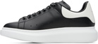 McQueen Black & White Oversized Sneakers