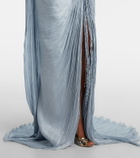 Marmar Halim Tatiana pleated corset gown