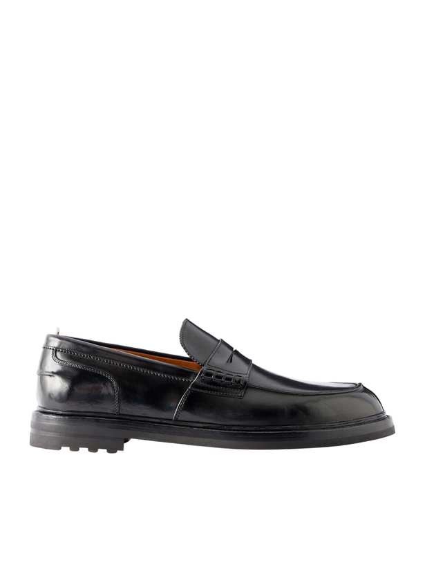 Photo: Officine Creative - Sax Flexi 001 Leather Loafers - Black