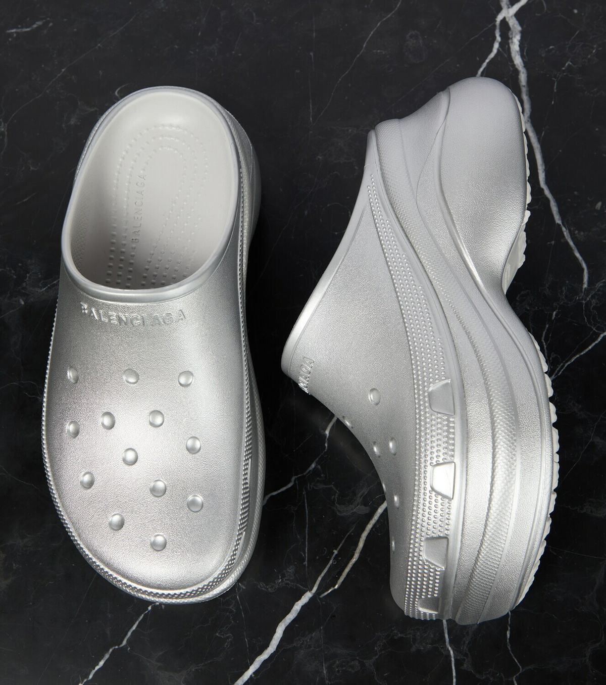 Balenciaga x Crocs™ platform slides