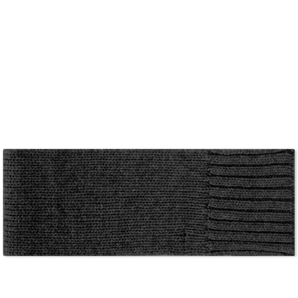 Photo: Margaret Howell Men's Narrow Cashmere Scarf in Black
