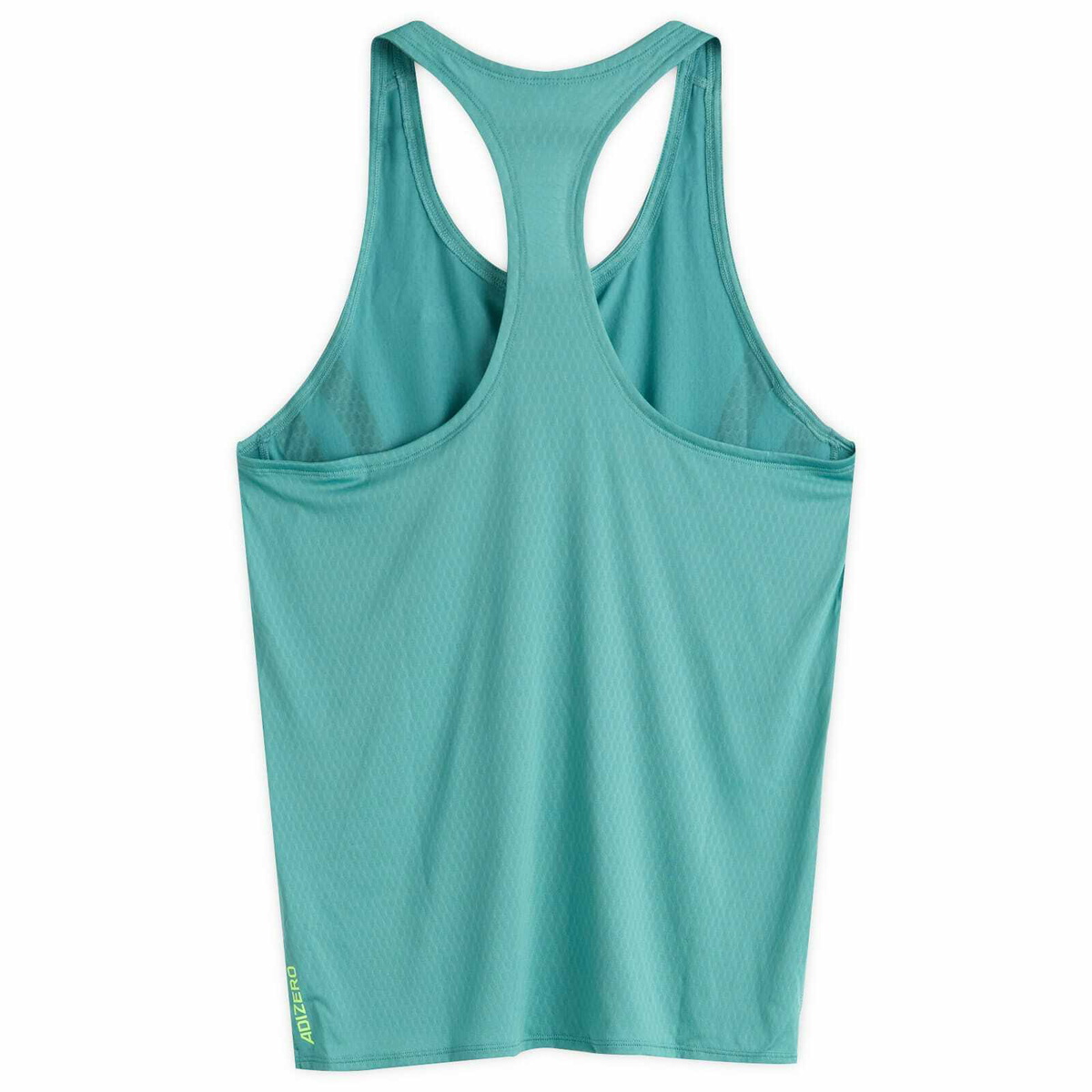 Adidas Running adidas Adizero Archive Running Tank Top in Powder Teal