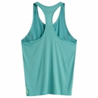 Adidas Running adidas Adizero Archive Running Tank Top in Powder Teal