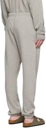 Essentials Gray Cotton Lounge Pants