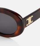 Celine Eyewear Triomphe 01 oval sunglasses