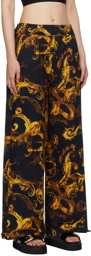 Versace Jeans Couture Black Printed Lounge Pants