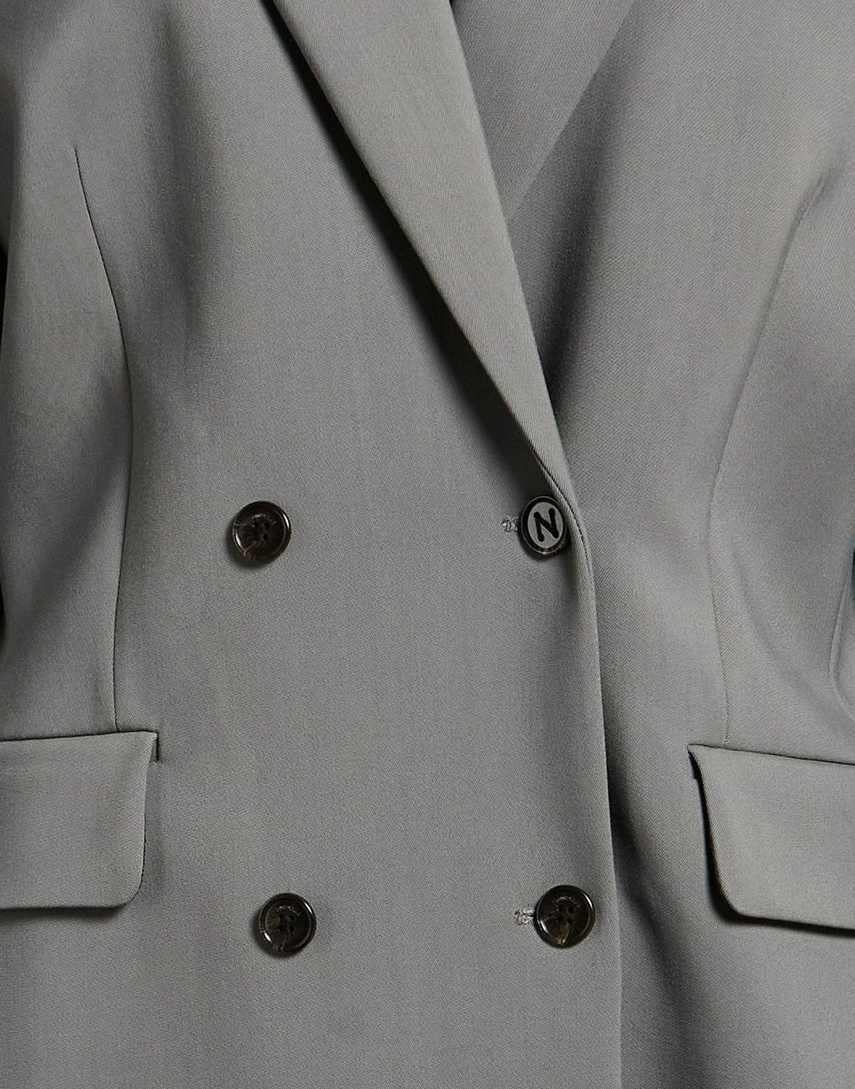 Nanushka Womens Blazer in Grey