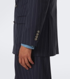 Brunello Cucinelli Chalk stripe virgin wool suit