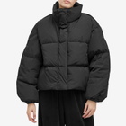 Acne Studios Women's Puffer Jacket in Anthracite&Black