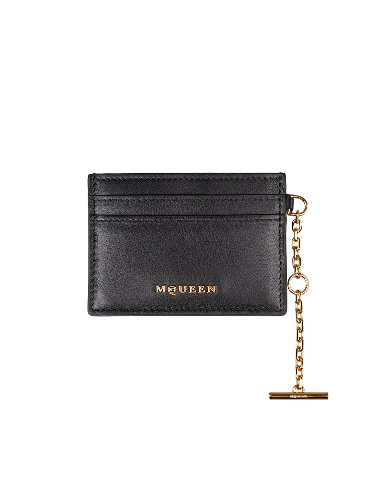 Alexander McQueen Women's Sling Card Holder Black