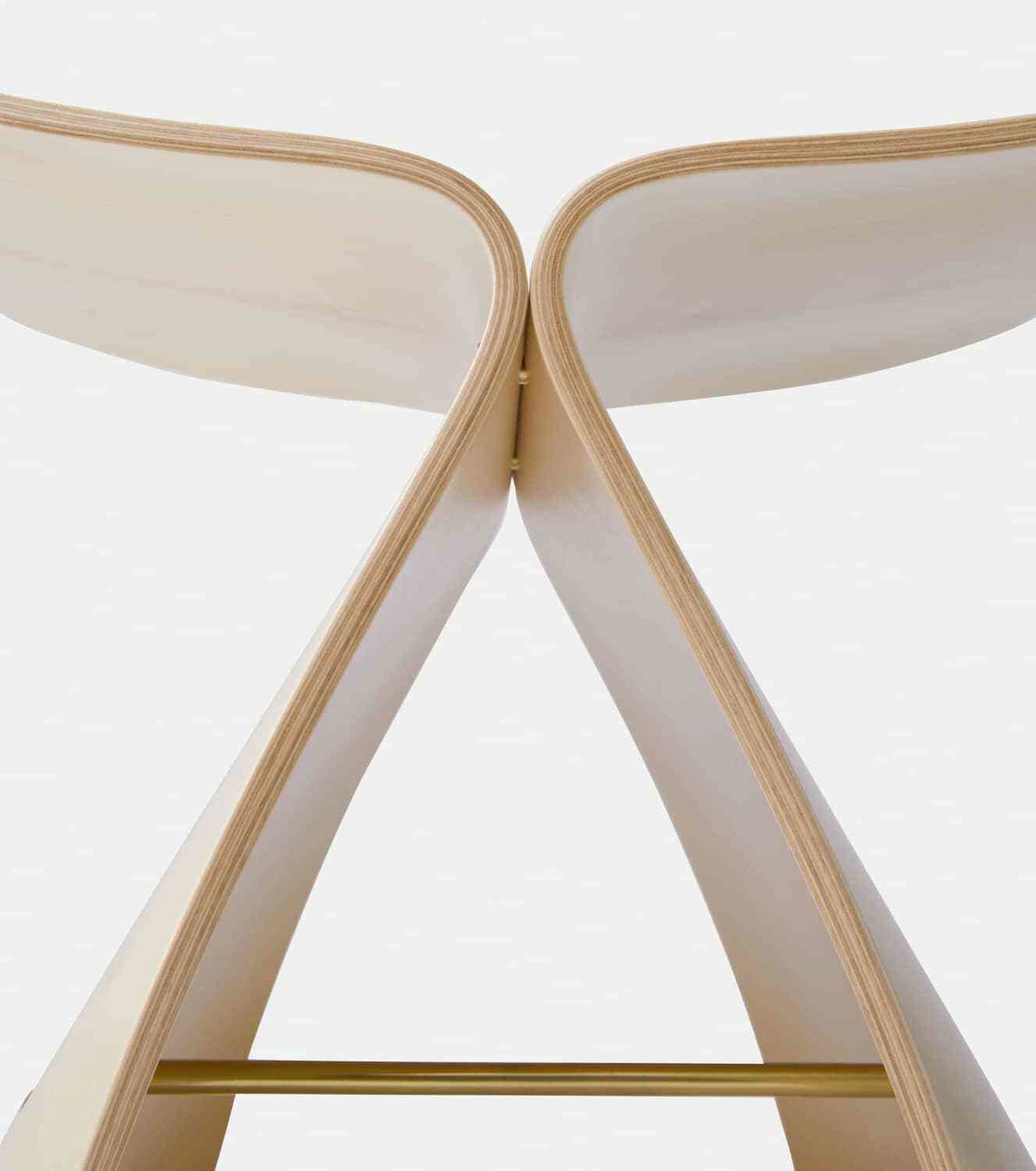 Vitra Butterfly maple stool