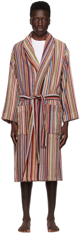 Photo: Paul Smith Multicolor Signature Stripe Robe