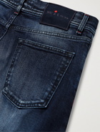 KITON - Slim-Fit Tapered Stretch-Denim Jeans - Blue - UK/US 32