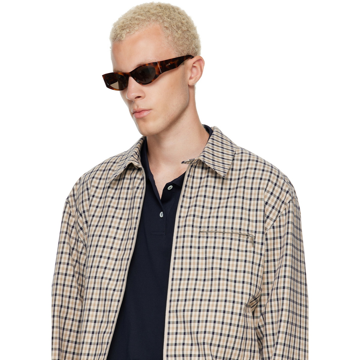 LOEWE Brown Flash Small Cateye Sunglasses