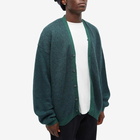 Palmes Men's Inter Knit Cardigan in Dark Green