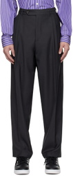 mfpen Black Classic Trousers