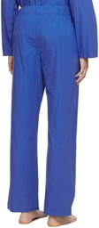 Tekla Blue Oversized Pyjama Pants