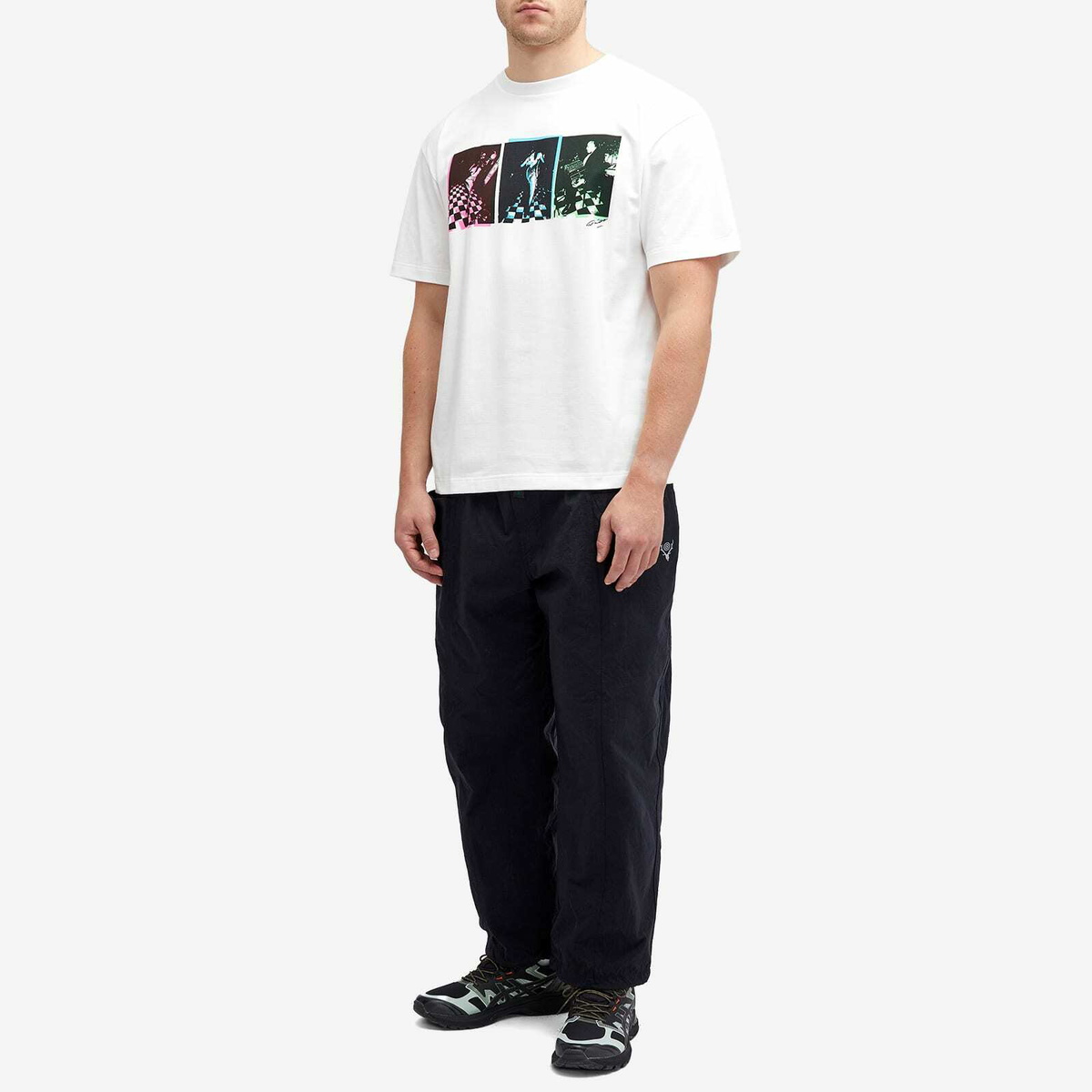 Uniform Experiment Men's x Daido Moriyama Dance T-Shirt in White